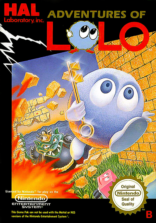 Adventures of Lolo (Europe) box art